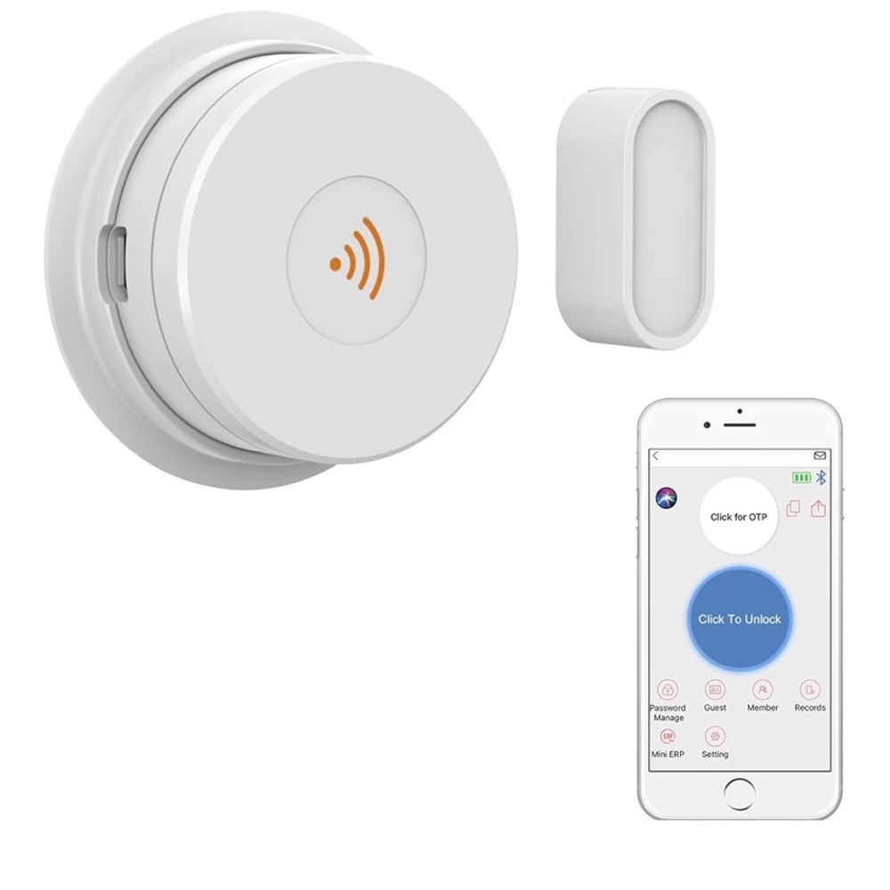 Smart Wi-Fi Remote Unlocking Device - White